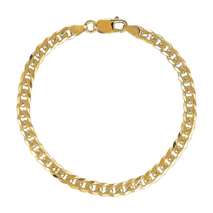 ROCKY CHAIN BRACELET- Yellow Gold & White Gold — White Gold / Yellow Gold, Diamond