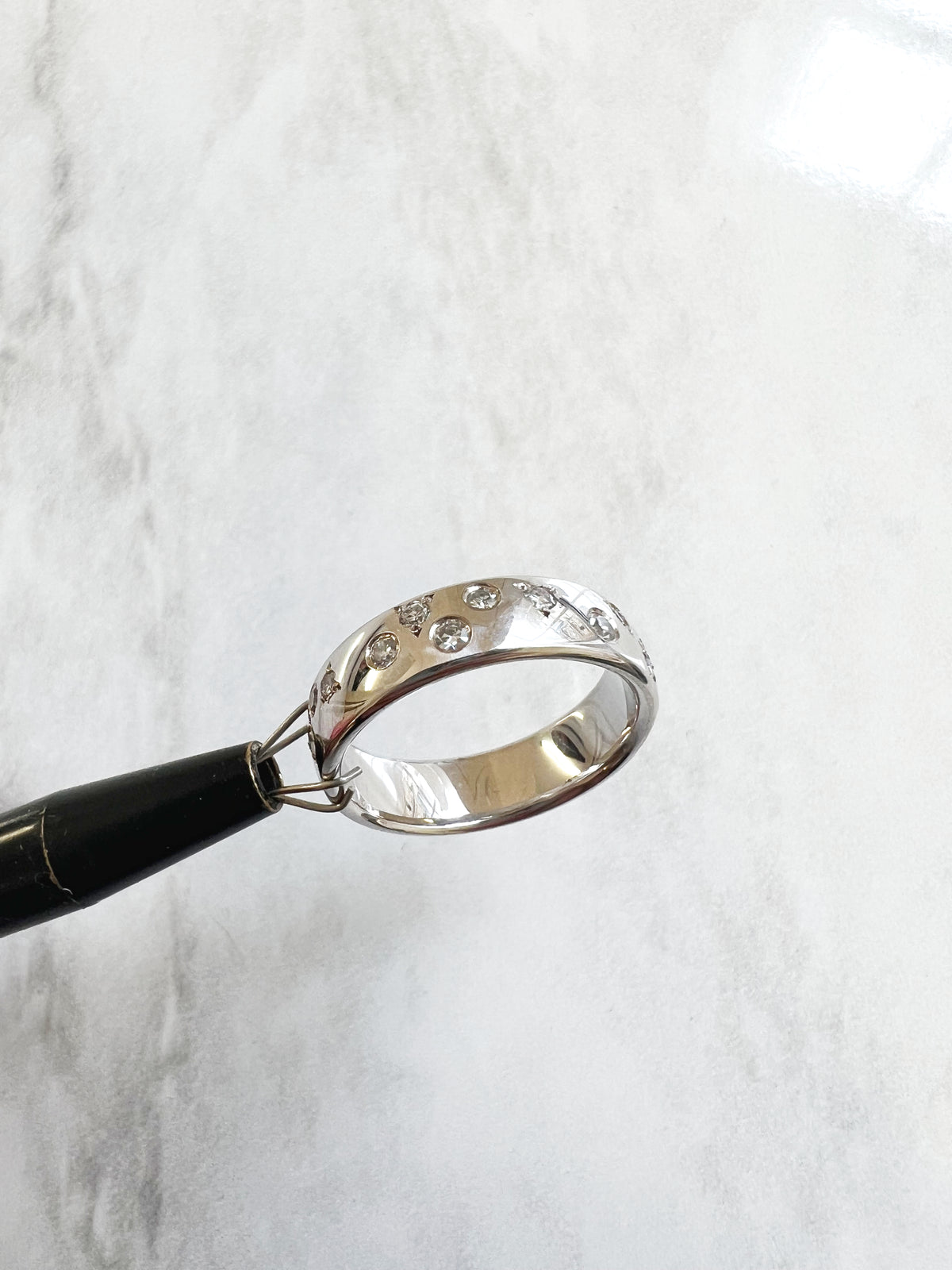 PLEIADES RING — White Gold / Yellow Gold / Sterling Silver, Diamond / Sapphire