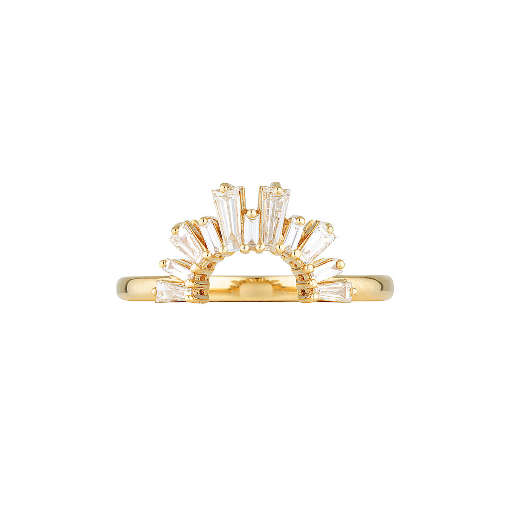 STELLA BAND — White Gold / Yellow Gold, Diamond
