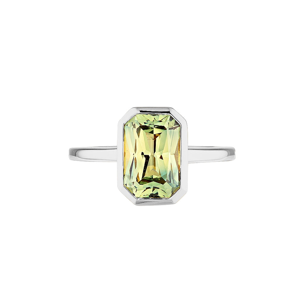 SAPPHIRE KATE RING — Rose Gold / Yellow Gold, Diamond / Sapphire