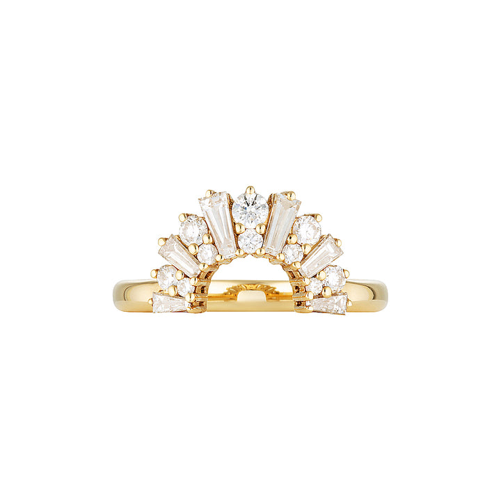 ETOILE BAND — White Gold / Yellow Gold, Diamond