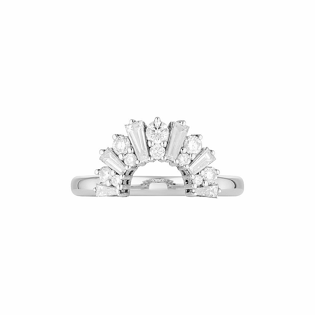 ETOILE BAND — White Gold / Yellow Gold, Diamond