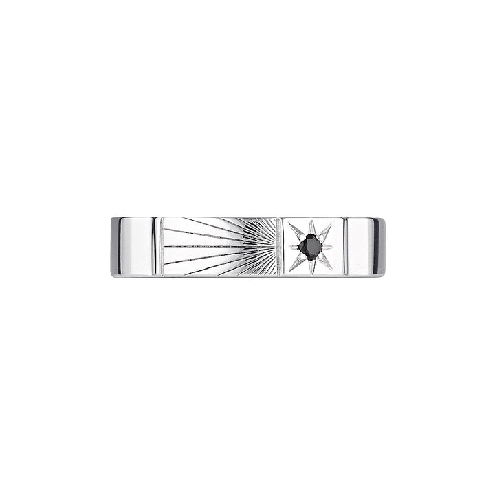 ZEPPELIN RING - Silver — Sterling Silver, Sapphire