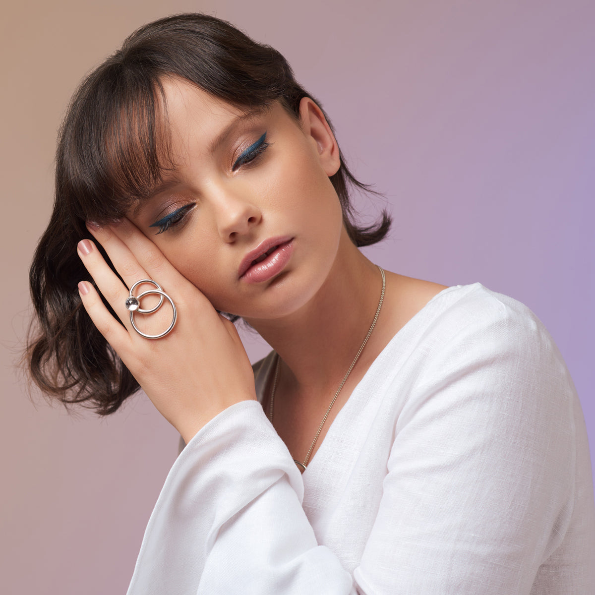 ASTRAL ORBIT RING — Sterling Silver