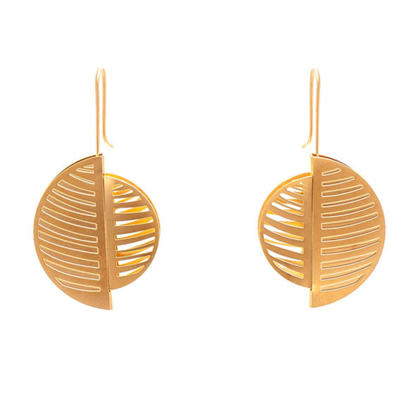 GOLD CALYPSO EARRINGS — Gold Plated / Sterling Silver / Stainless Steel
