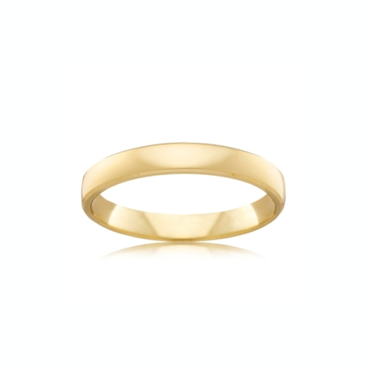 CELESTINE 2MM WEDDER -YELLOW GOLD — Yellow Gold