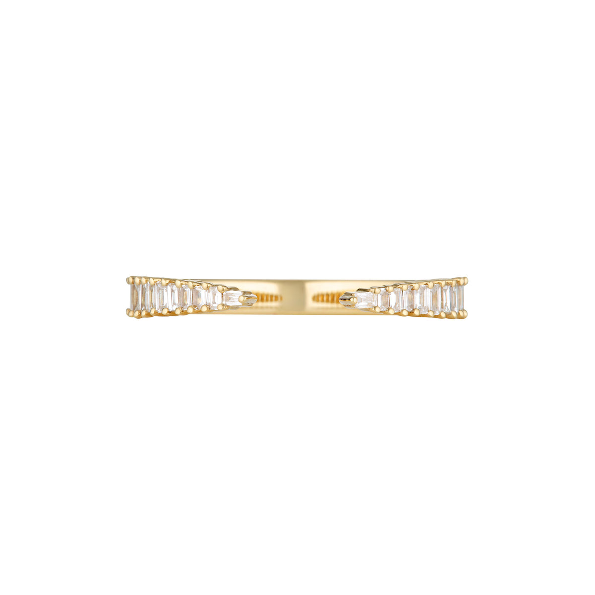 EMPIRE WEDDER — White Gold / Yellow Gold / Platinum, Diamond / Emerald