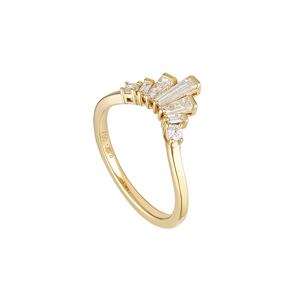 METROPOLIS WEDDER — White Gold / Yellow Gold / Platinum, Diamond