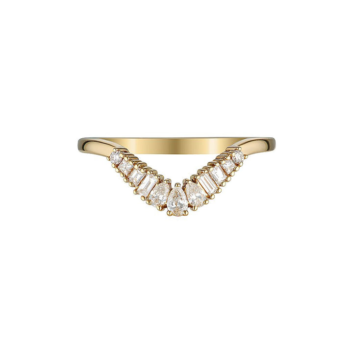 FUTURIST WEDDER — White Gold / Yellow Gold / Platinum, Diamond