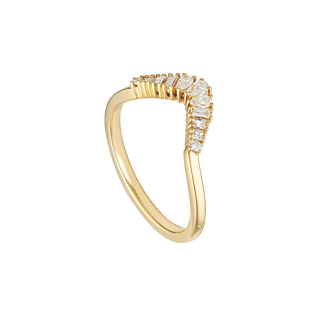 FUTURIST WEDDER — White Gold / Yellow Gold / Platinum, Diamond