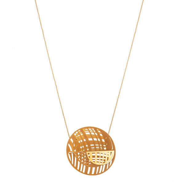 GOLD JUPITER PENDANT — Gold Plated / Sterling Silver / Stainless Steel