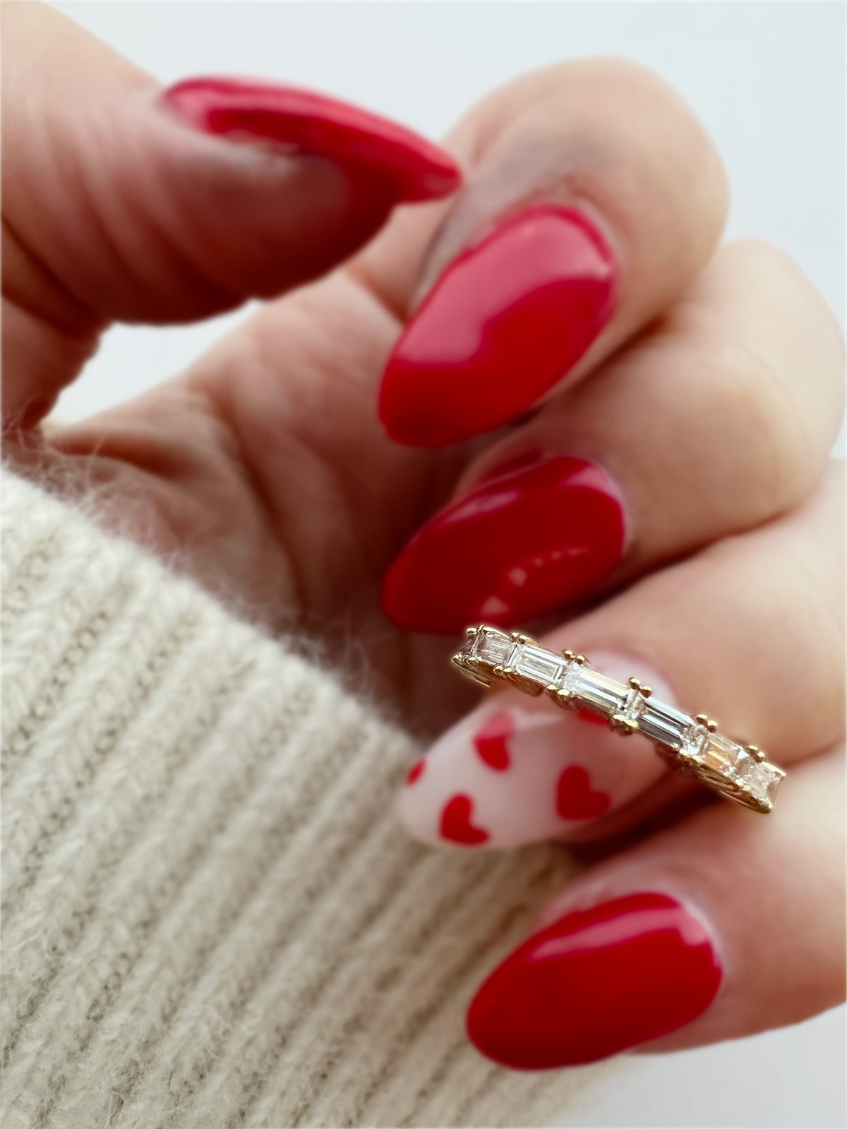 LA MARAIS BAND — Yellow Gold, Diamond / Sapphire