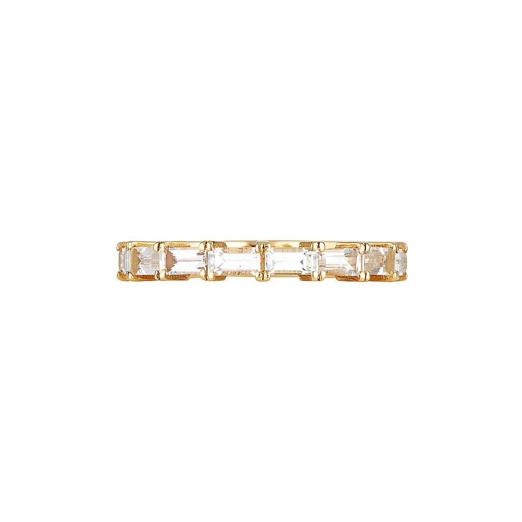 LA MARAIS BAND — Yellow Gold, Diamond / Sapphire