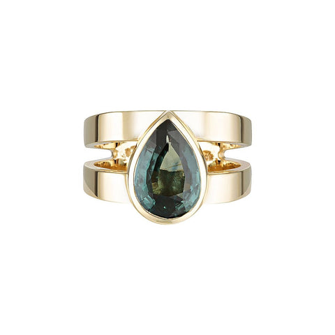 STARDUST RING - Yellow & White Gold