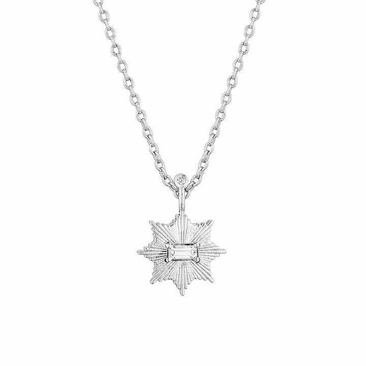 STARDUST PENDANT - Silver — Sterling Silver, Diamond / Sapphire