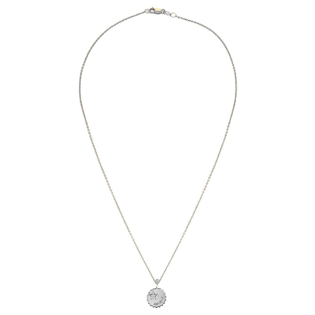 STAR OF LOVE PENDANT- White, Rose and Yellow Gold — Rose Gold / White Gold / Yellow Gold / Sterling Silver, Diamond