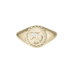 STAR OF LOVE RING- Silver
