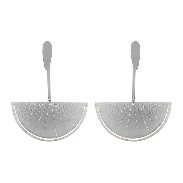 SILVER TYCHO EARRINGS — Sterling Silver