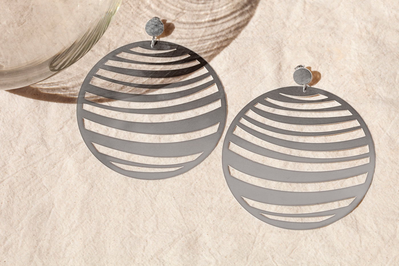 MONSTERA EARRINGS — Gold Plated / Sterling Silver